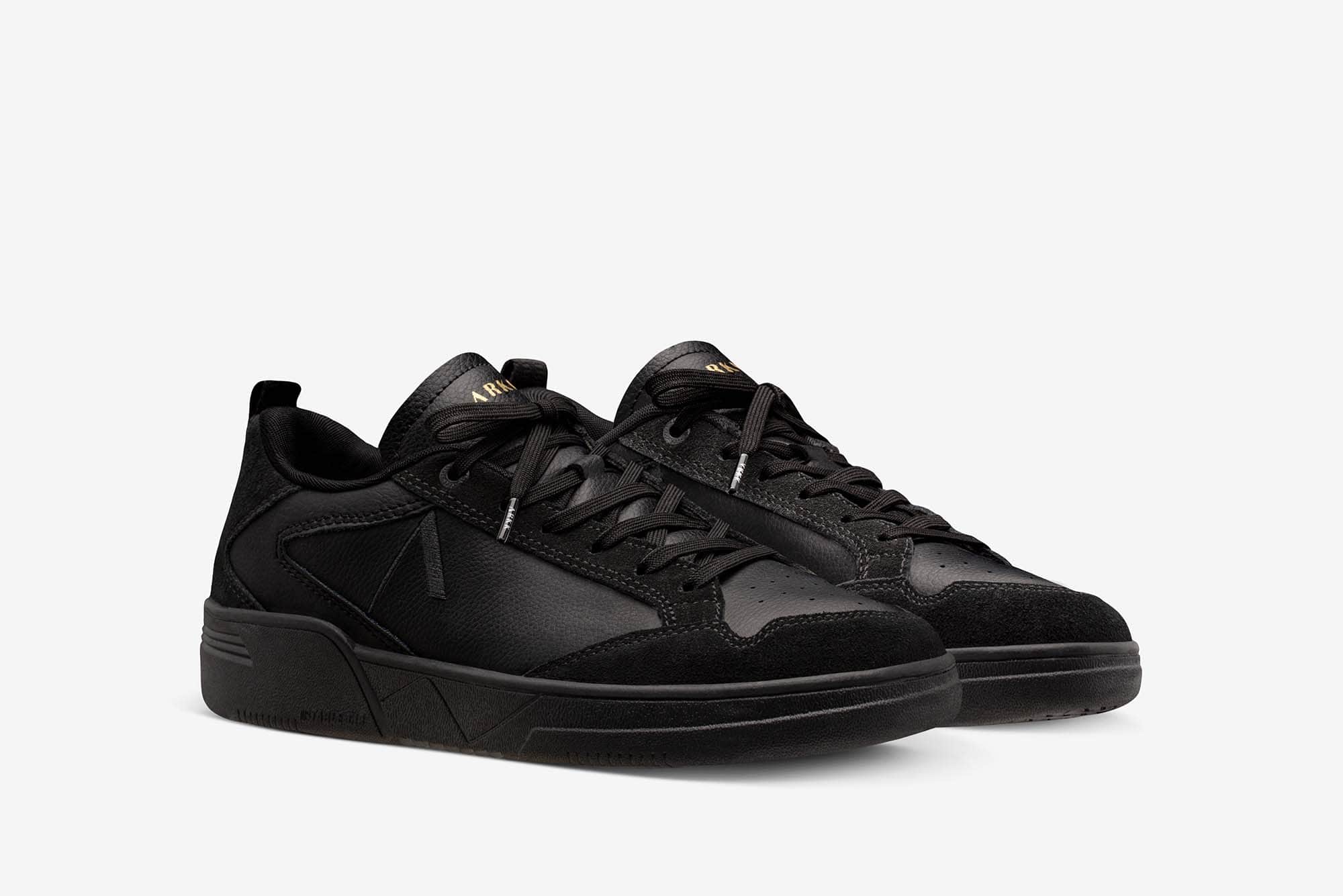 ARKK Collection Visuklass Leather Suede S-C18 | Triple Black | Men Visuklass